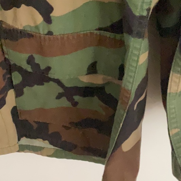 Green and Brown Military Field Jacket USA - Picture 5 of 9